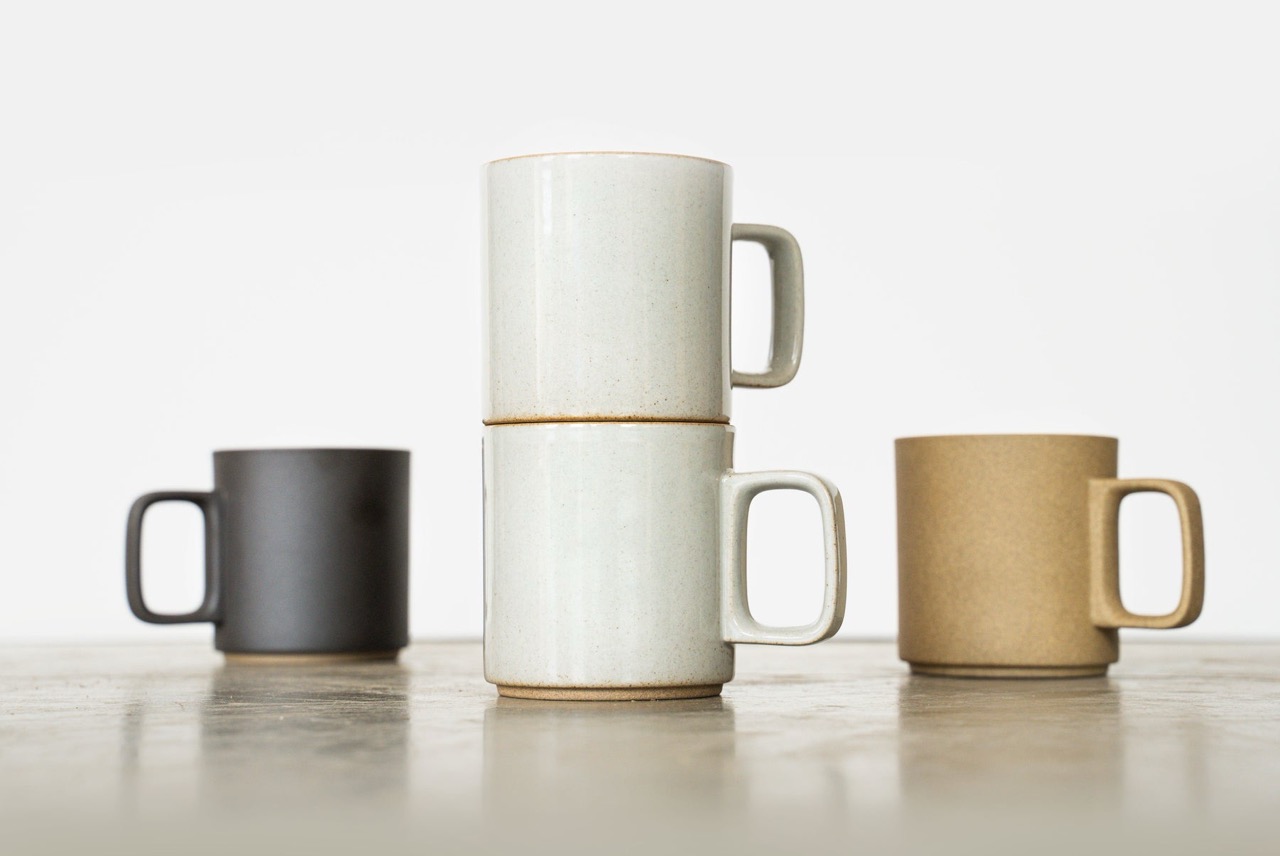 Hasami Mugs in various colors